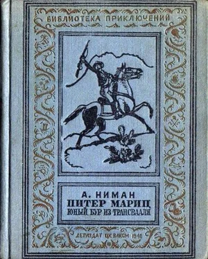 А. Ниман Питер Мариц — юный бур из Трансвааля обложка книги