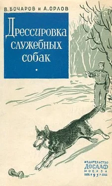 Владимир Бочаров Дрессировка служебных собак обложка книги