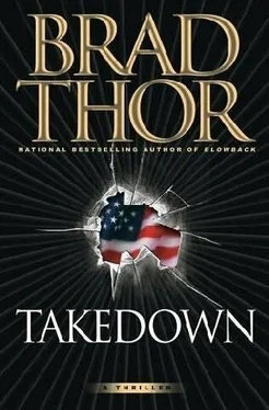 Brad Thor Takedown обложка книги