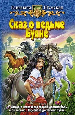 Елизавета Шумская Сказ о ведьме Буяне обложка книги