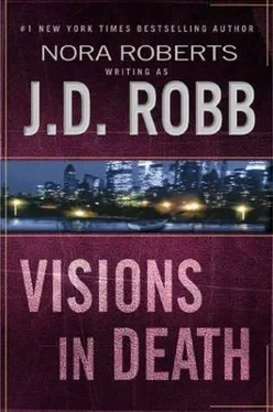 J.D. Robb Visions In Death обложка книги