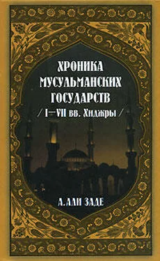 Айдын Али-заде Хроники мусульманских государств I-VII вв. Хиджры обложка книги