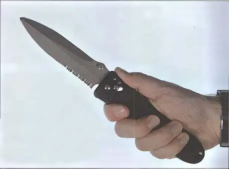 22 Достойный наследник средневековых гигантский складных ножей mega folder - фото 26