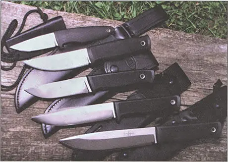 28 Ножи с неподвижным клинком бывают разной величины Ножи фирмы Fällkniven - фото 32