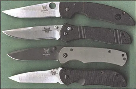 66 Benchmade тоже предлагает несколько ножей этого типа Сверху вниз AFCK - фото 72