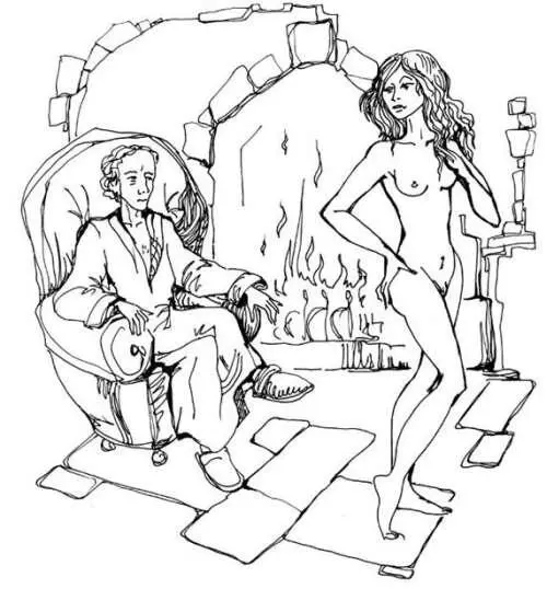 Он внимательно разглядывал стройную фигуру девушки ее немного великоватую - фото 15