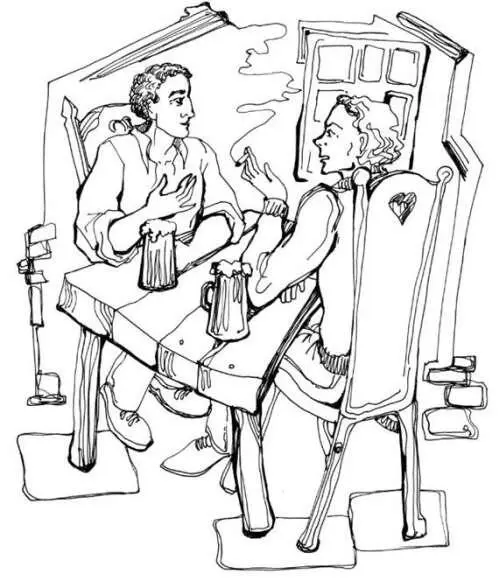 После третьей кружки мистер Бэнг забыл что разговаривает с собственным - фото 18