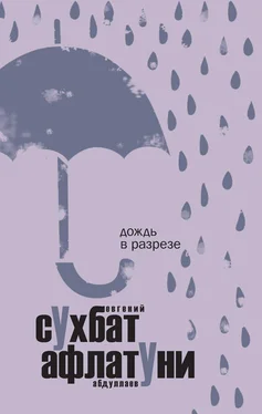 Сухбат Афлатуни Дождь в разрезе (сборник эссе) обложка книги