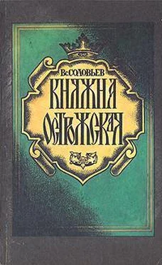 Всеволод Соловьев Княжна Острожская обложка книги