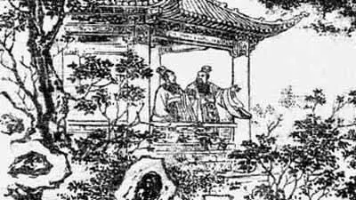 Cao Cao MurphyShackley and Liu Bei JefferyLewis looked to the sky when a - фото 3