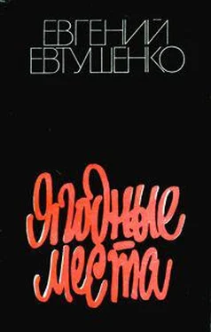 Евгений Евтушенко Ягодные места обложка книги