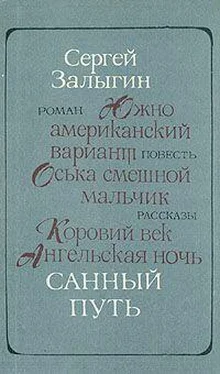 Сергей Залыгин. Санный путь обложка книги