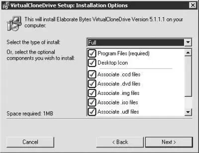 Рис 1019 Инсталляция Virtual CloneDrive После завершения инсталляции - фото 229