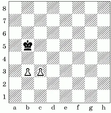 13 Играем 1с4 14 Правильно 1а7 15 Шах объявляется ходом 1 b3 - фото 303