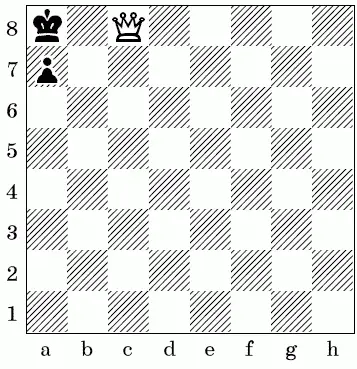 2 На шахматной доске мат 3 Нет мата есть ход 1 b5 4 Мат на доске - фото 363
