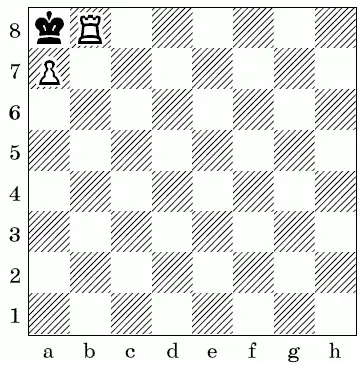 14 Нет мата 1 а7 15 Мат 16 Нет мата Черные пойдут 1 а2 - фото 375