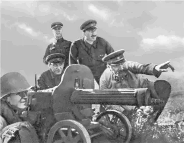 Если завтра война С М Буденный на учениях Московского военного округа - фото 46