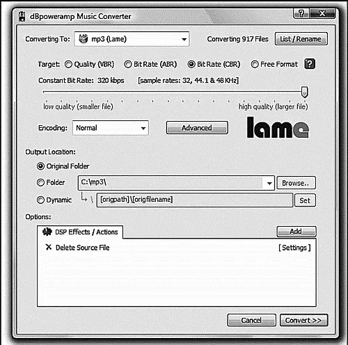 Dbpoweramp Вопервых эта программа лучший в мире конвертер для - фото 120
