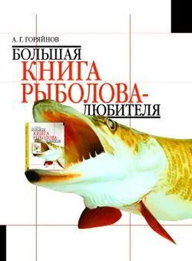 А. Горяйнов Большая книга рыболова–любителя (с цветной вкладкой) обложка книги