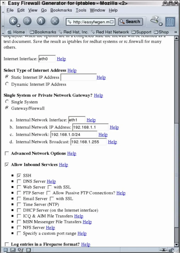 This screenshot shows one of the final stages of configuring the firewall - фото 65