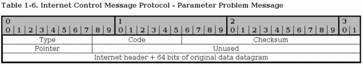 The parameter problem ICMP uses type 12 and it has 2 codes that it uses as - фото 7