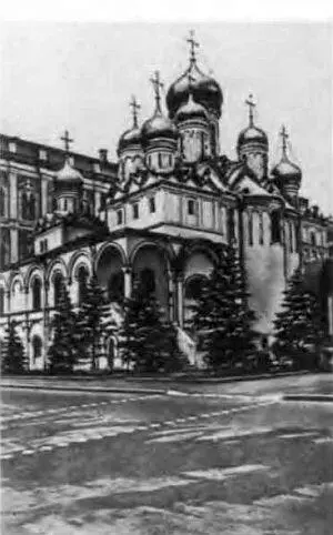 Благовещенский собор московского Кремля Церковь Ризоположения московского - фото 37