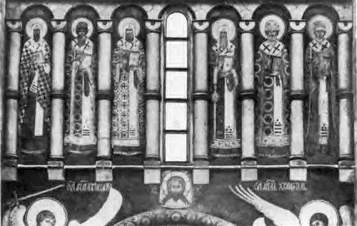 Святители Роспись Успенского собора XVIIXIX вв Заложение стрельницы - фото 42