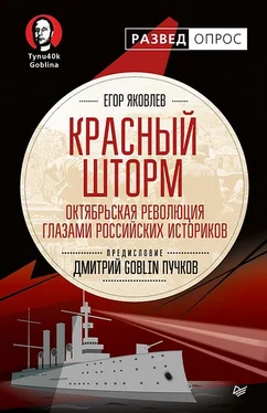 Дмитрий Пучков Красный шторм. Октябрьская революция глазами российских историков обложка книги