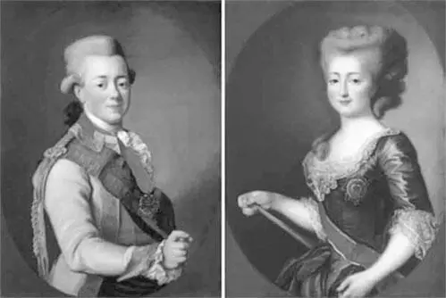 Мария Федоровна и Павел I Художник Гаврила Скородумов 1782 г Она не - фото 38