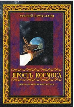 Сергей Ермолаев Ярость космоса обложка книги