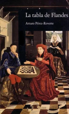 Arturo Pérez-Reverte La Tabla De Flandes обложка книги