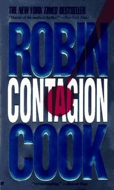 Robin Cook Contagion обложка книги