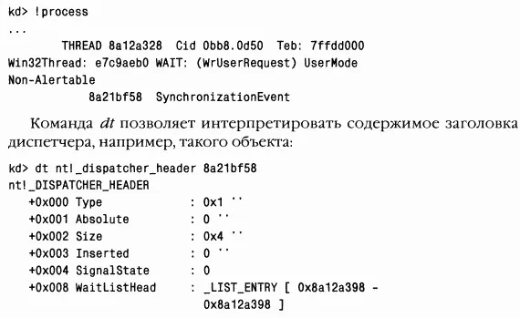 Эти данные позволяют нам убедиться в отсутствии других потоков ожидающих - фото 128