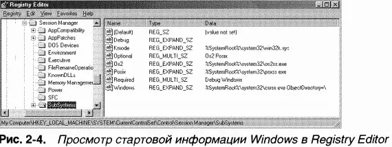Как показано на рис 23 в Windows имеется три подсистемы окружения OS2 - фото 39