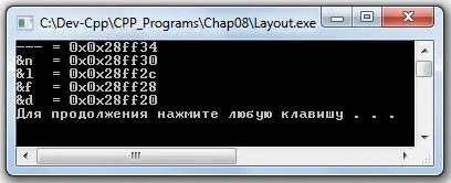 0x28ff34 n 0x28ff30 l 0x28ff2c f 0x28ff28 d - фото 125