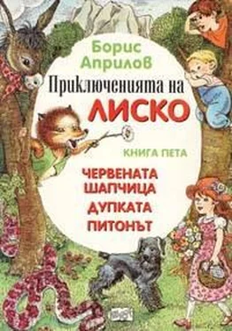 Борис Априлов Приключения Лисенка в воздухе обложка книги
