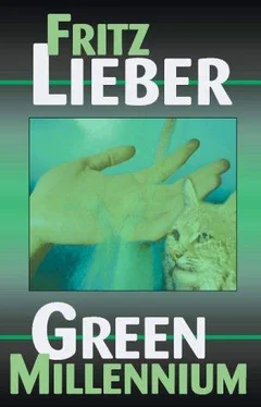Fritz Leiber The Green Millennium обложка книги