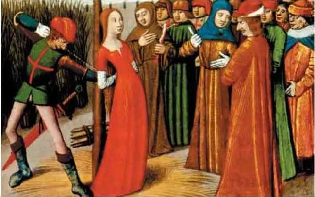 Жанна на костре рукопись 15 века И вот здесь возникает одно существенное - фото 241