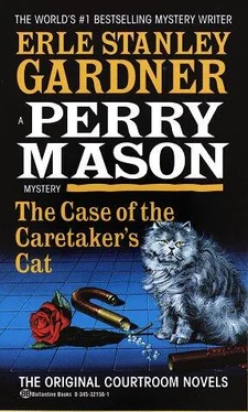 Эрл Гарднер The Case of the Caretaker's Cat обложка книги