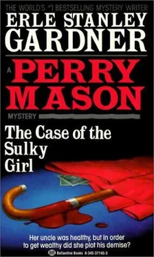 Эрл Гарднер The Case of the Sulky Girl обложка книги