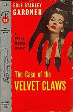 Эрл Гарднер The Case of the Velvet Claws обложка книги