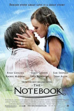 Nicholas Sparks The Notebook обложка книги