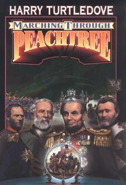 Harry Turtledove Marching Through Peachtree обложка книги