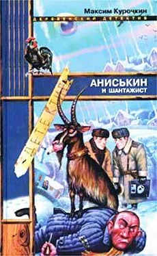 Максим Курочкин Аниськин и шантажист обложка книги