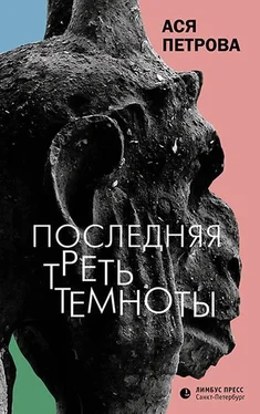 Анастасия Петрова Последняя треть темноты обложка книги