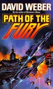 David Weber Path of the Fury обложка книги