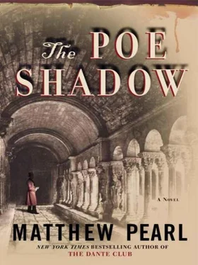 Matthew Pearl The Poe Shadow обложка книги