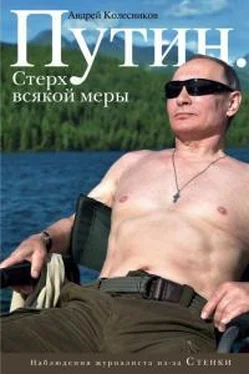 Андрей Колесников Путин. Стерх всякой меры обложка книги