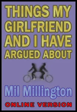 Mil Millington Things my girlfriend and I have argued about (online version) обложка книги