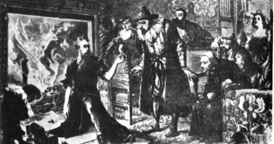 Сендзивой изготовляет золото Картина Я Матейко 1867 г Когда об этом случае - фото 28